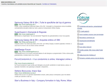 Tablet Screenshot of manoitaliana.com